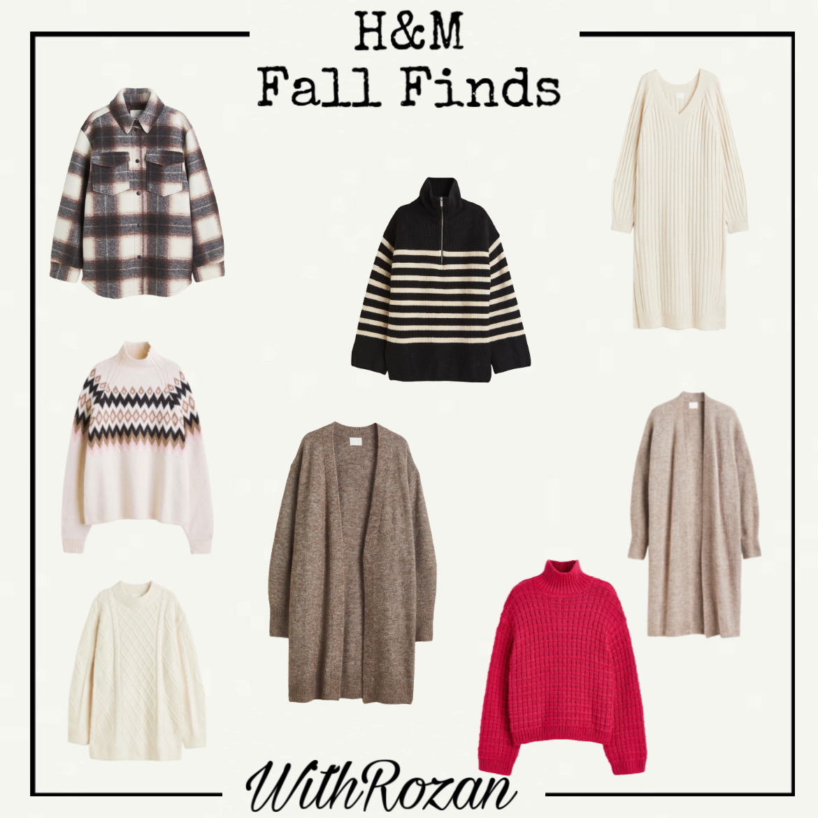 You are currently viewing H&M Autumn Collection 2022 | Cardigans, Sweaters & More