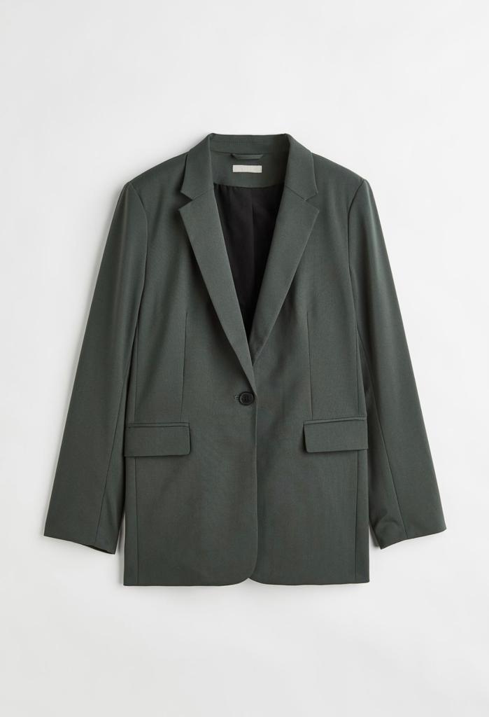 H&M Single-breasted Jacket - H&M Women's Blazers