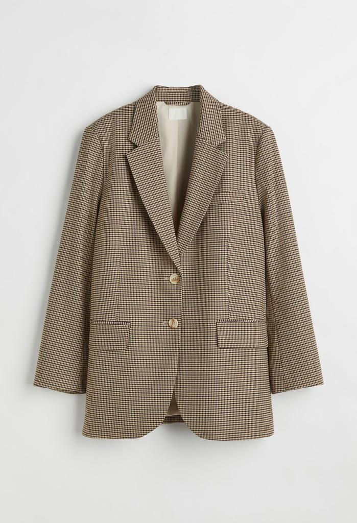 H&M Double-breasted Jacket - H&M Women's Blazers