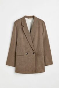 H&M Double-breasted Jacket - autumn collection