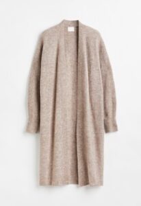 H&M Long Rib-knit Cardigan 