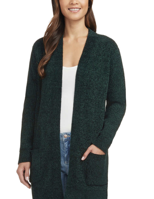 fall outfit idea - Matty M Ladies’ Chenille Cardigan