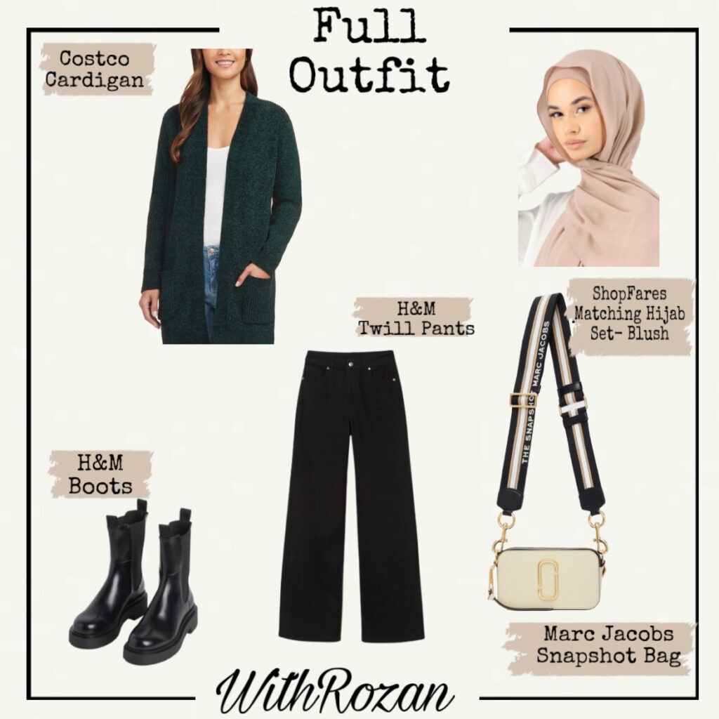 my fall outfit idea for hijabi women in 2022