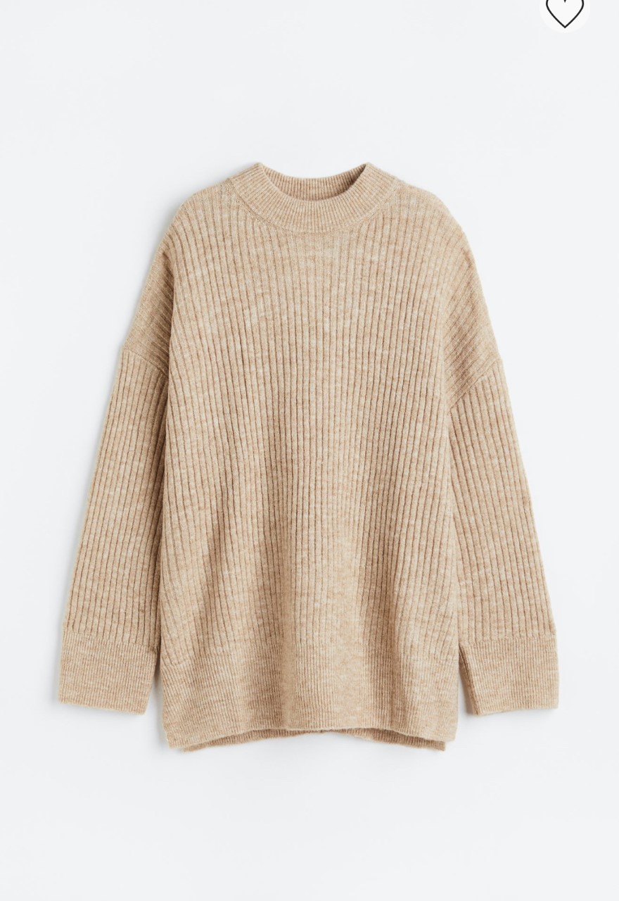 Rib-knit Sweater - 
H&M black Friday sale