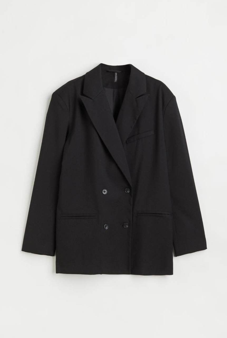 Double-breasted Jacket - H&M black Friday sale